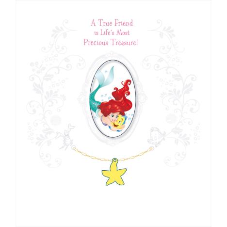 Ariel Disney Princess Birthday Card With Magical Charm £2.99
